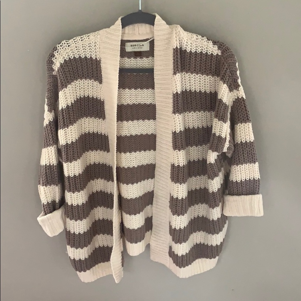 Striped Cardigan
